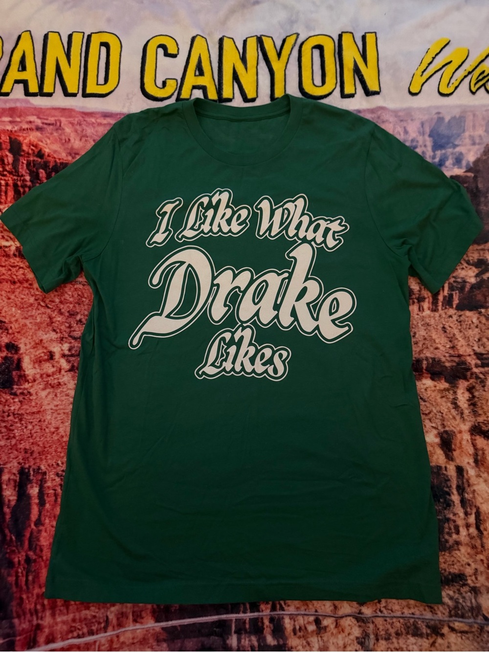 Drake IAAB Concert Merch Green Graphic Men’s T-Shirt
